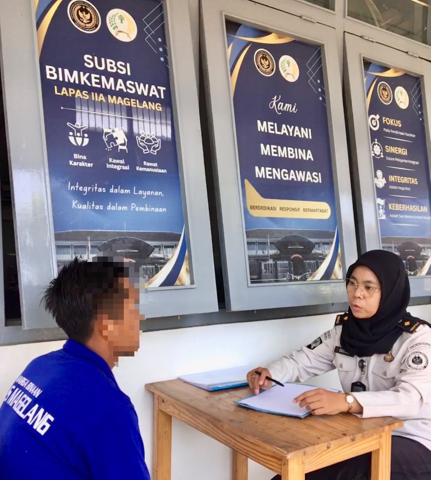 Mengurai Kisah, Menuntun Arah: Pembimbing Kemasyarakatan (PK) Bapas Magelang Laksanakan Litmas Klien SEN